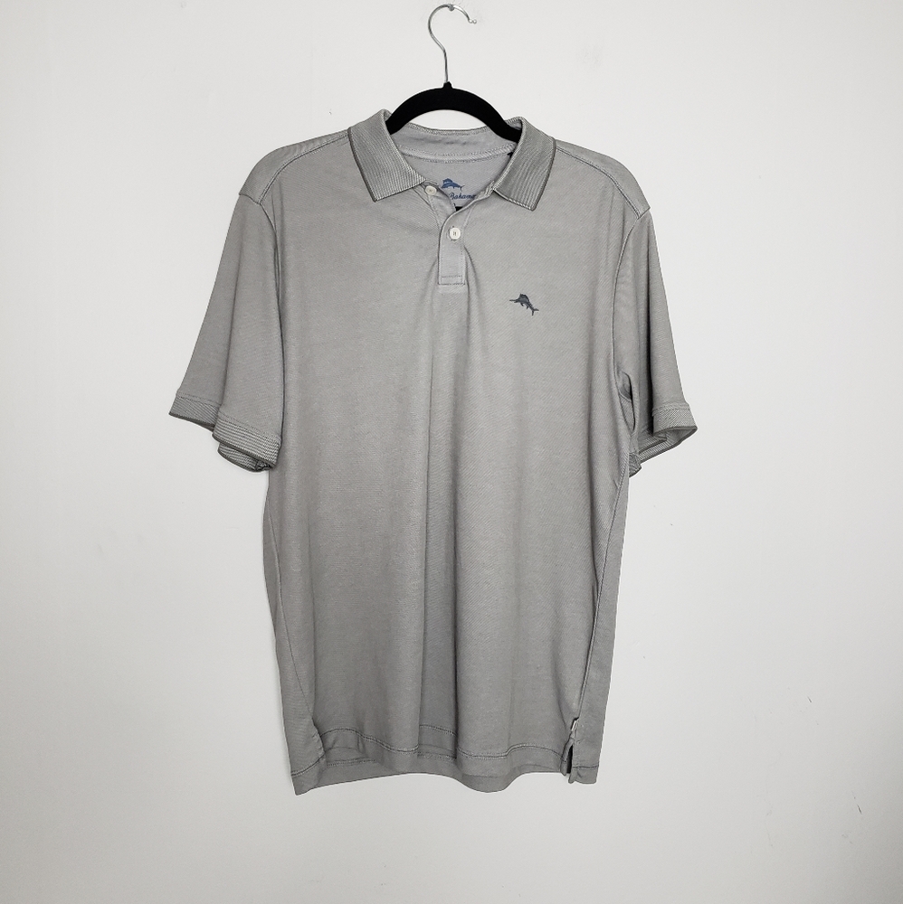 NWT Gray polo Small moisture wicking short sleeve